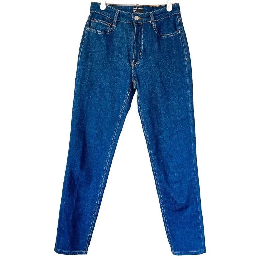Frank and Oak The Kim High Waist Slim Jean Size 27